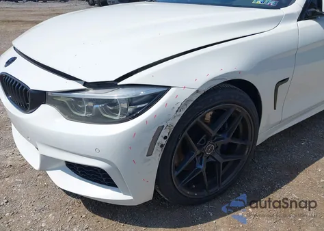 2019 BMW 440I xDrive from USA, damaged, VIN WBA4W9C52KAF94969